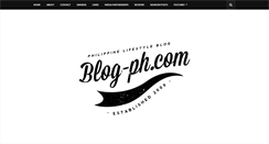 Desktop Screenshot of blog-ph.com